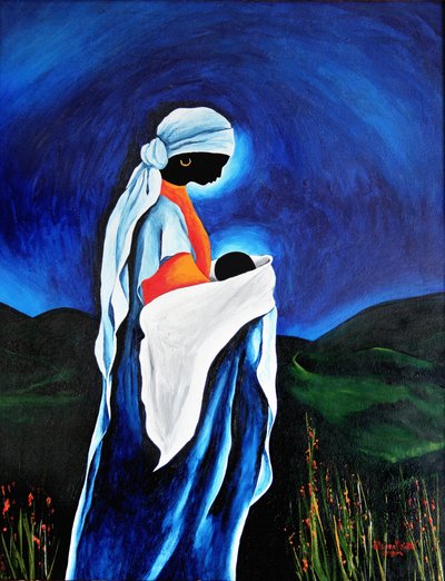 Madonna e bambino - Figlio amato, 2008 da Patricia Brintle